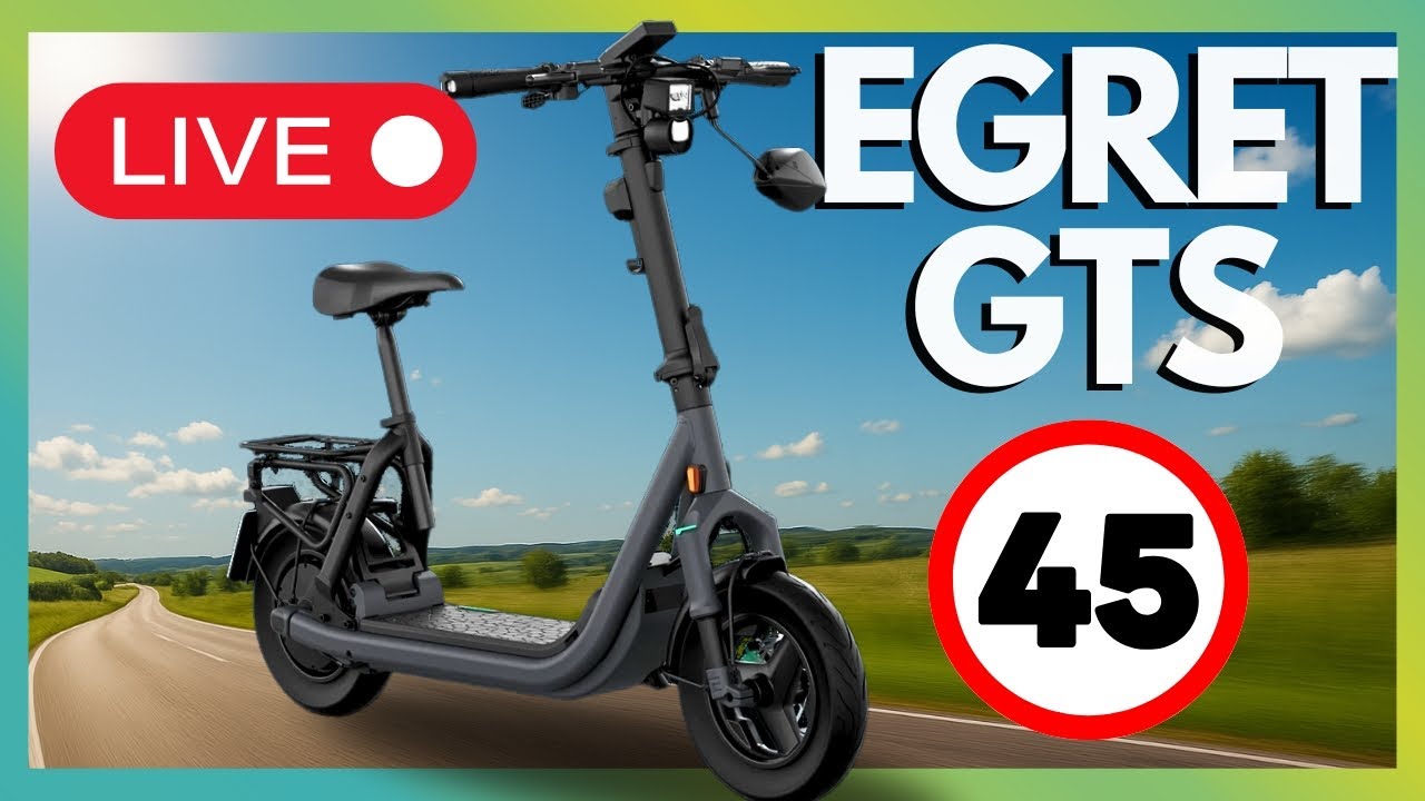 EGRET GTS der LIVE TEST!  🇩🇪 Wie fährt sich der EGRET GTS im ALLTAG?  😲 #egretgts #escootertest