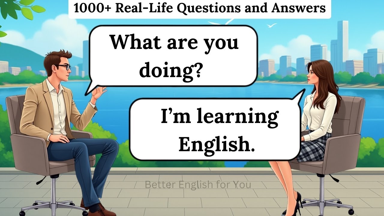 🔥 English Speaking Practice | 1000+ Real-Life Questions and Answers