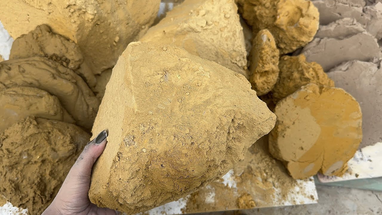 New crumbling vlog || for mud lovers or pure texture lovers 🔥satisfying || pray for Pyri maryam 🥺🤲🥺