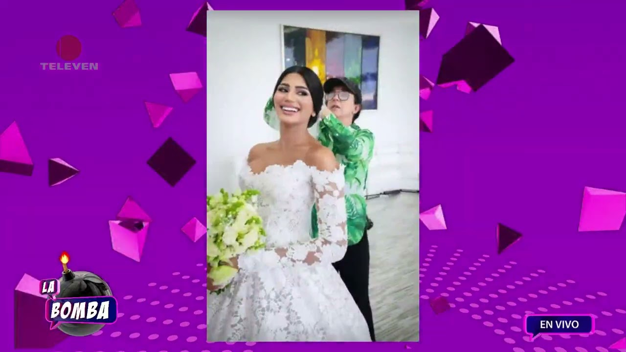 ¡Qué vivan los novios! Sthefany Gutiérrez se casó con Jorge Silva Cardona – La Bomba 15/07/24