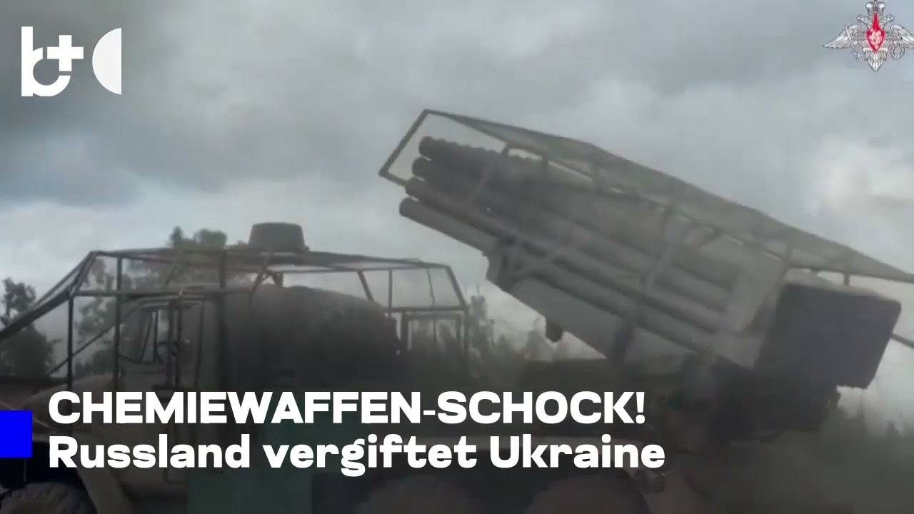 Russland setzt in Ukraine Chemiewaffen ein: Deutsche Spione warnen vor Lungensch&auml;den