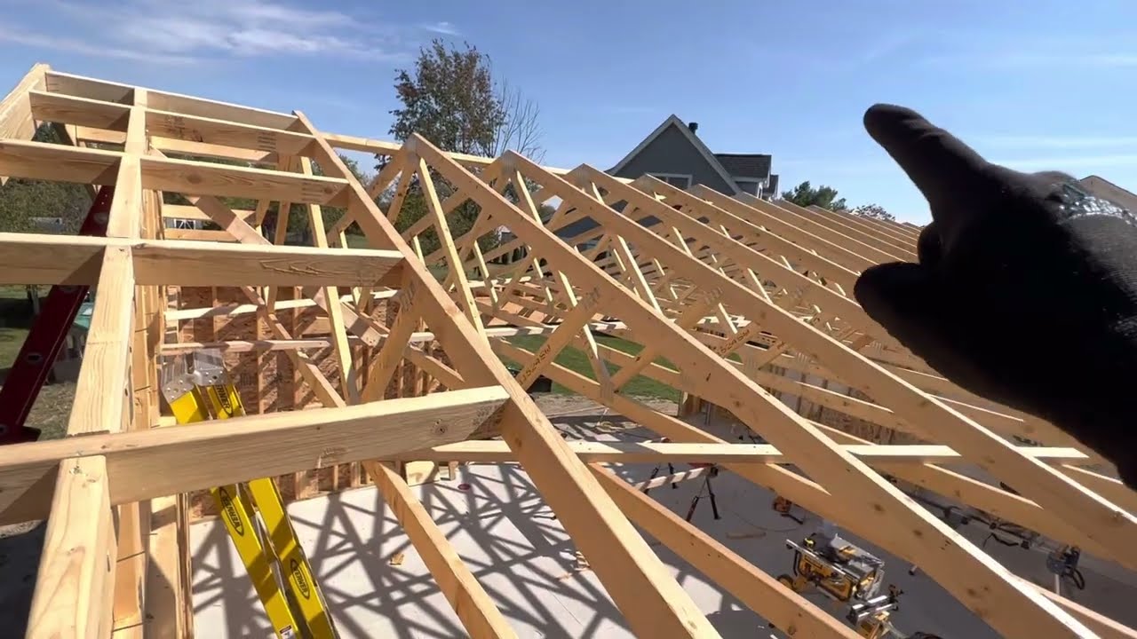 Drop End Gable Trusses