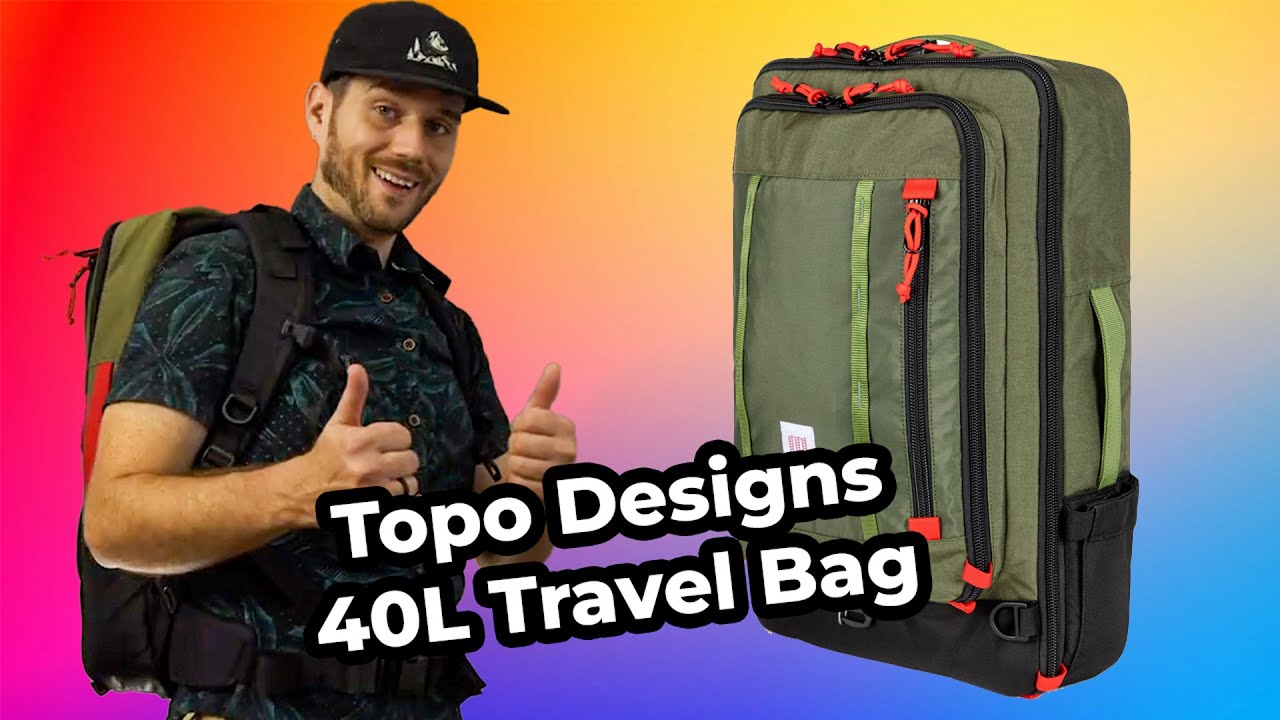 Topo Designs 40L Travel Bag Review: An Organizational Dream