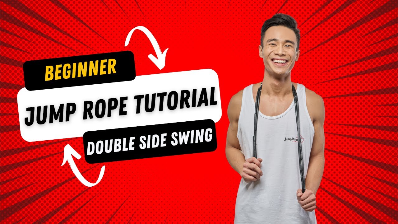 JUMP ROPE Beginner Program - Double Side Swing // @JumpRopeCanada.ca