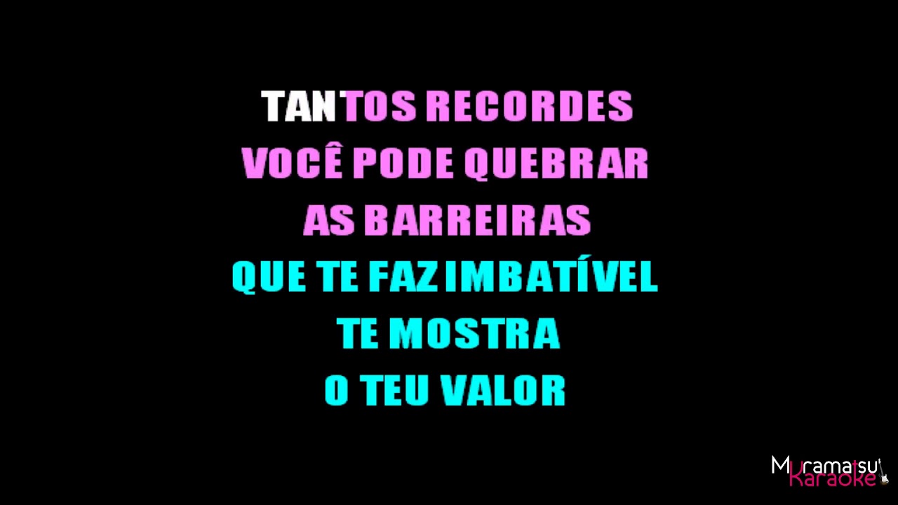 Jamily - Conquistando o Impossível | Playback | Karaokê Gospel