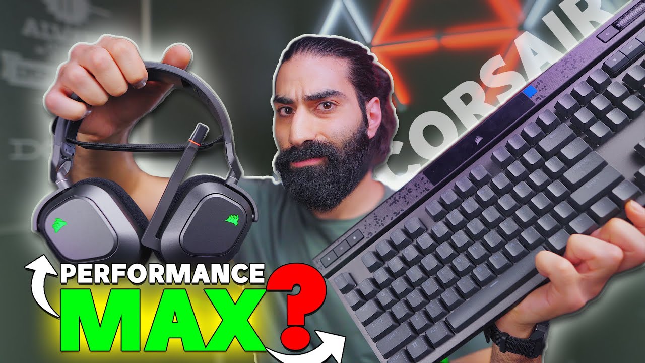 نسخ محسنة ماكس من سماعات و كيبورد كورسير هل محتاجين كل هالمواصفات ؟؟ | K70 MAX - HS80 MAX