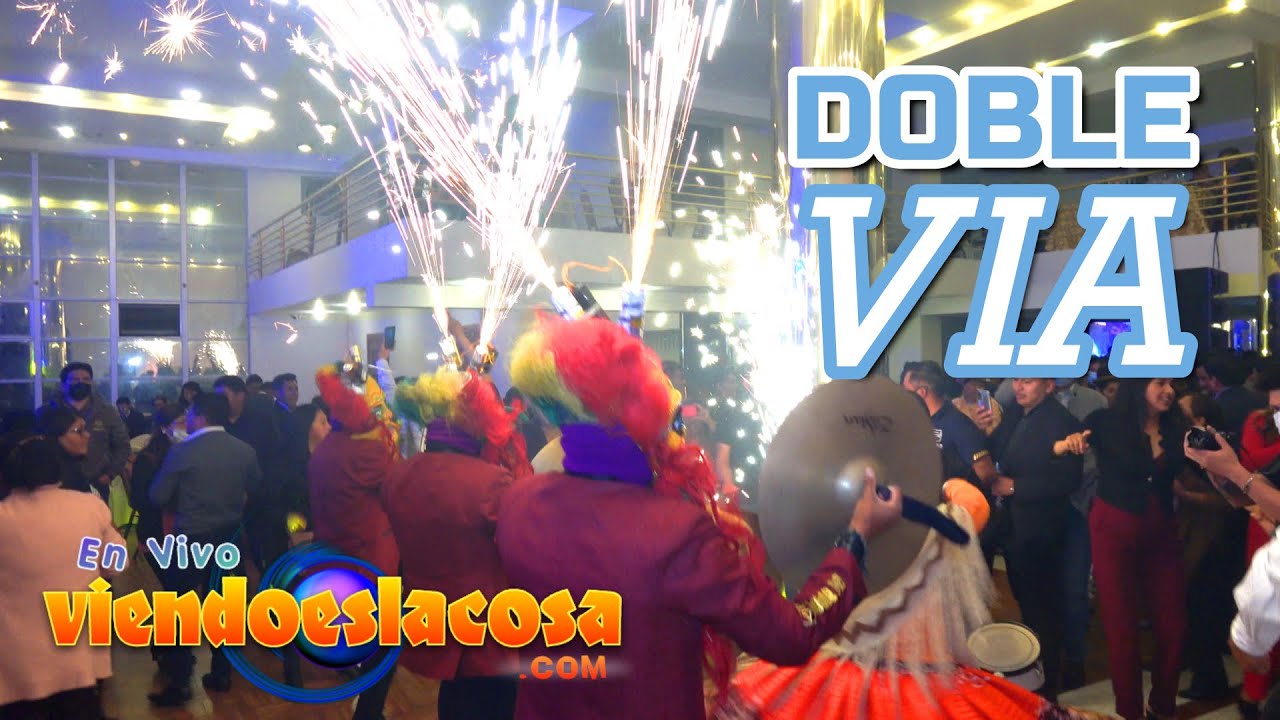 DOBLE VIA - Morenada AROMEÑITA ¡En VIVO! - VIENDO ES LA COSA 2021