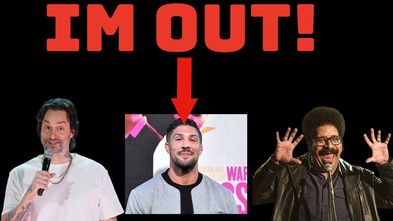 Brendan Schaub Leaves Chris D'Elia Mid Pod