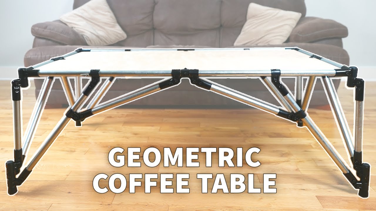 RAW Coffee Table Build Out Of EMT Conduit