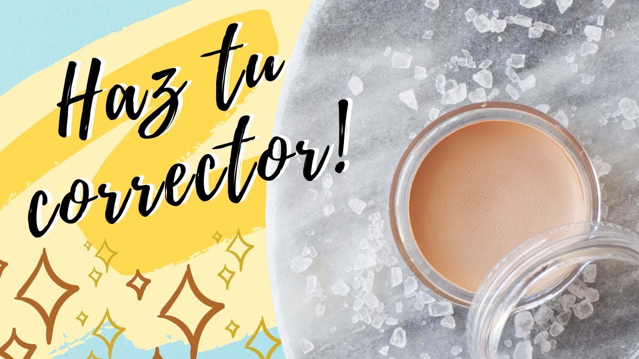🔥 Cómo hacer CORRECTOR de ojeras 100% NATURAL en casa 🌿😵 - Curso de MAQUILLAJE NATURAL