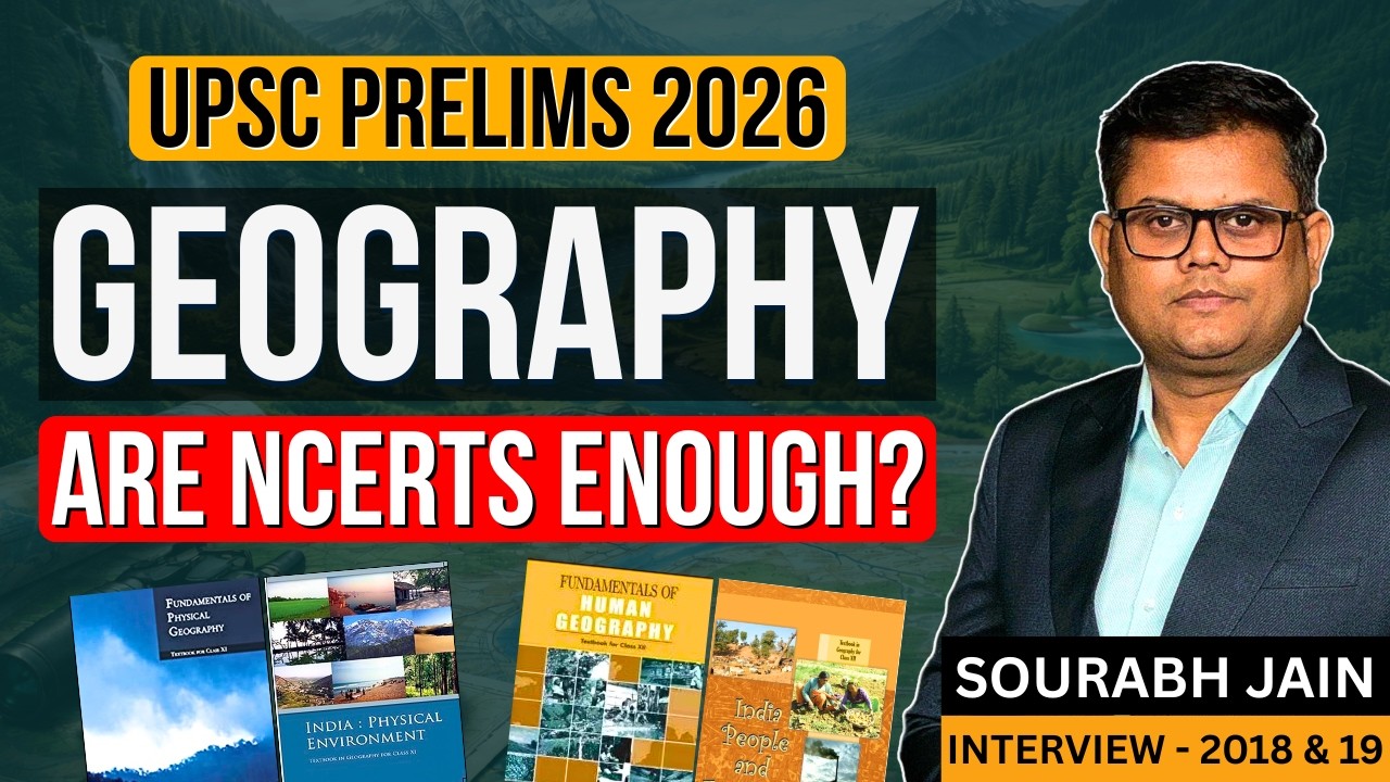 Geography for UPSC Prelims 2026 | Evidence-Based Strategy with PYQ Analysis