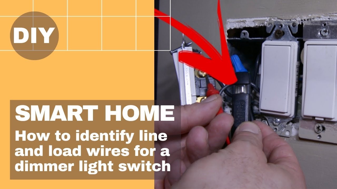 Insteon Smart Home 🏠 | How to identify line and load wires for a dimmer light switch💡