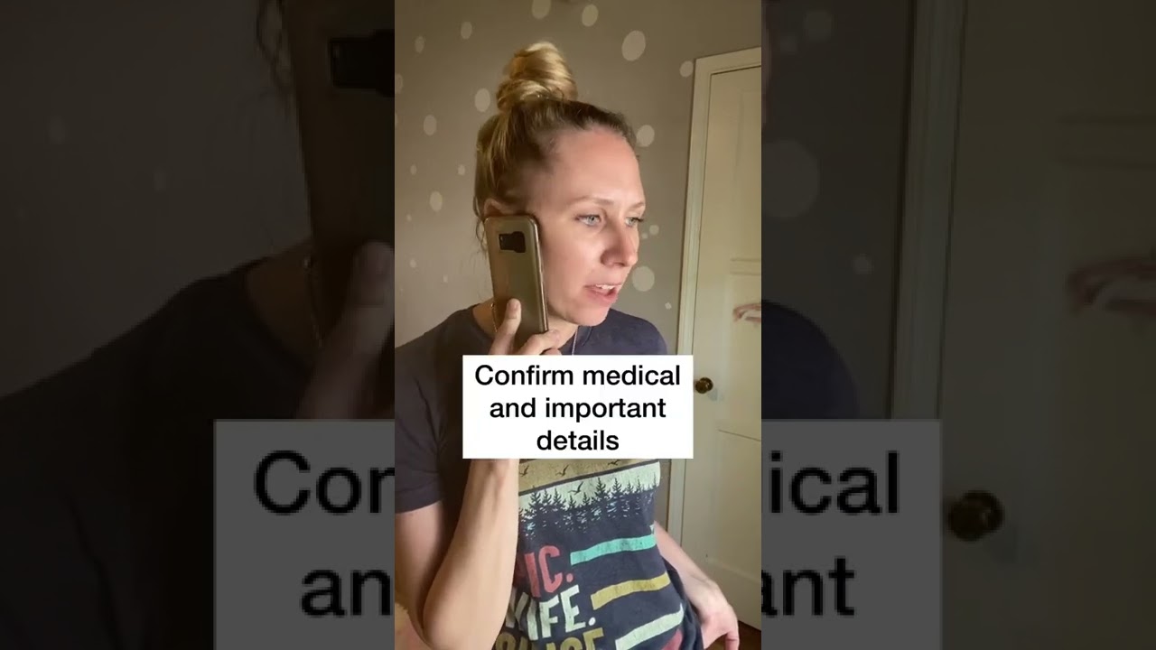 The first call with a bio parent of a young child