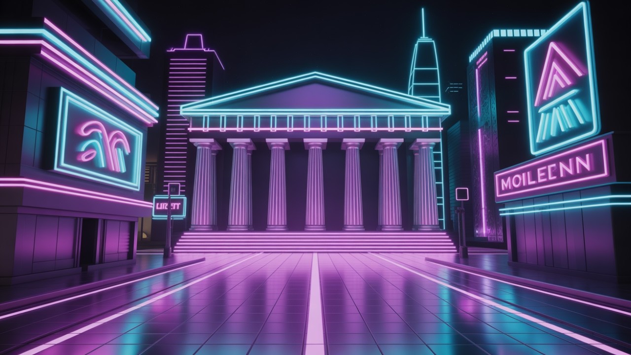 Retrotronics Live 🌠 — chill retro radio for coding, studying & dreaming