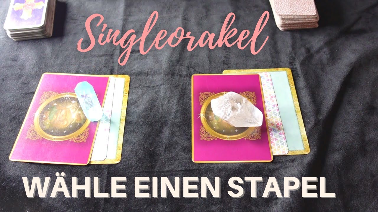 SINGLE ORAKEL💘 Wähle einen Stapel 😍 #liebesorakel #orakel #kartenlegen #singleorakel #tarot
