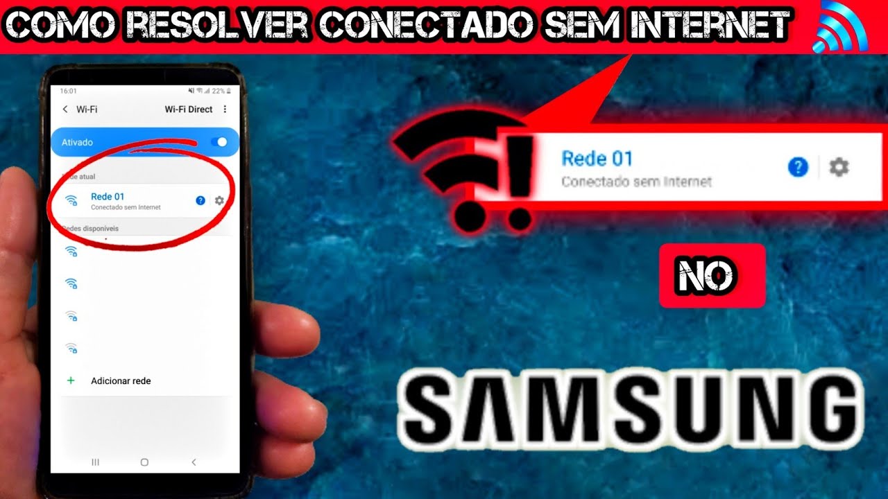 COMO RESOLVER CONEX&Atilde;O LIMITADA (CONECTADO SEM INTERNET) NO SAMSUNG | 2026
