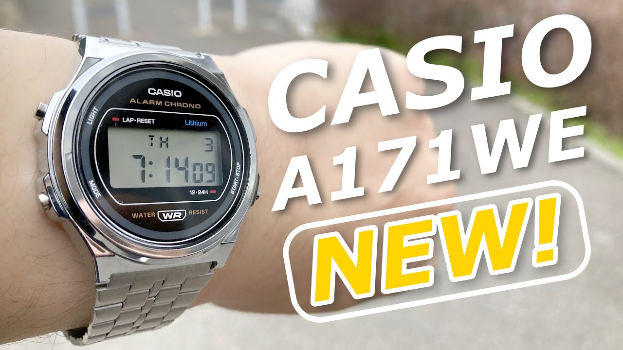 2022年チープカシオ買うならコレ！初代カシオトロンの風格と伝説的ムーブメント593の最強タッグ！3,000円の傑作時計を徹底解説だ！CASIO A171WE