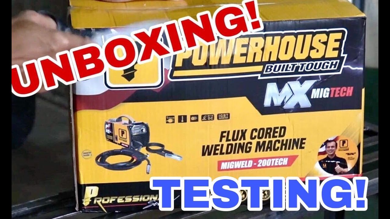 Powerhouse MX Migweld-200Tech FCAW/Gasless (Fully Inverter)