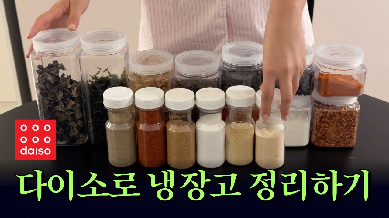 살림 초보를 위한 냉장고 정리아이디어 | 냉장고 소분용기 반찬통 비싼거 사지 마세요 | 냉장고용 정리수납 다이소 꿀템  #내돈내산