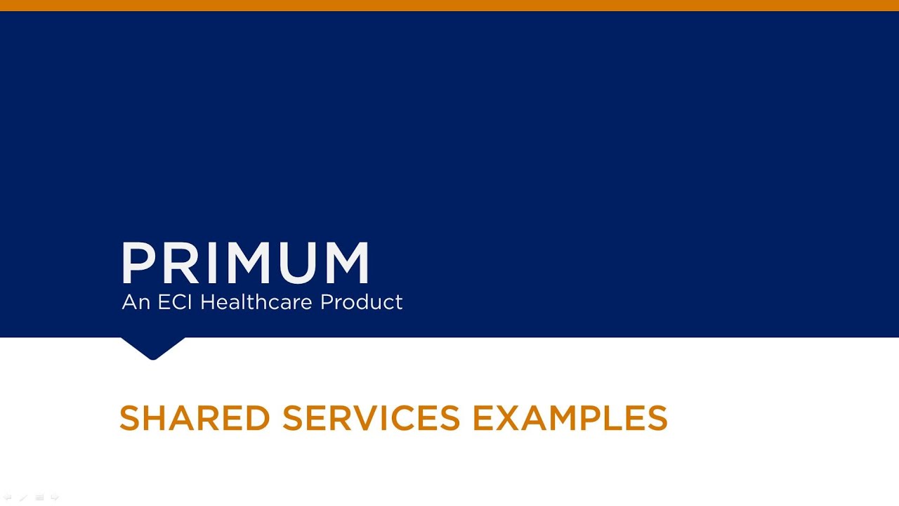 Shared Services Examples