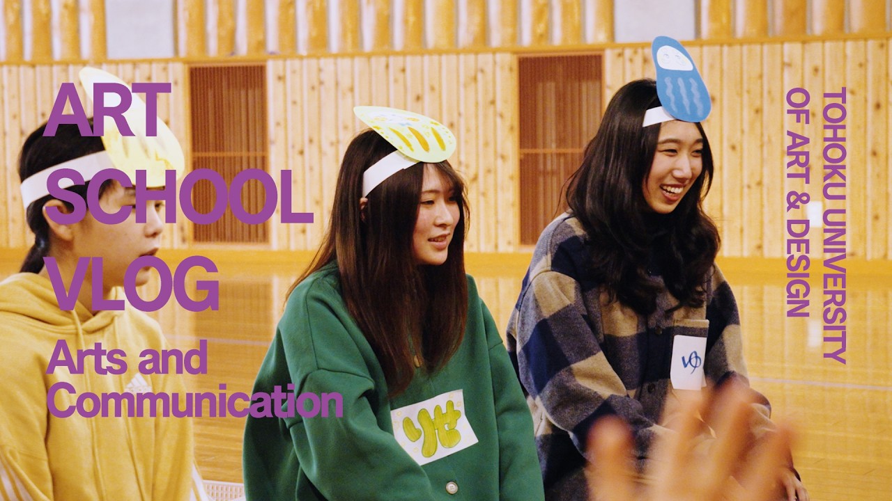 🎥ART SCHOOL VLOG　美術科 総合美術コース 小林さん（2年）