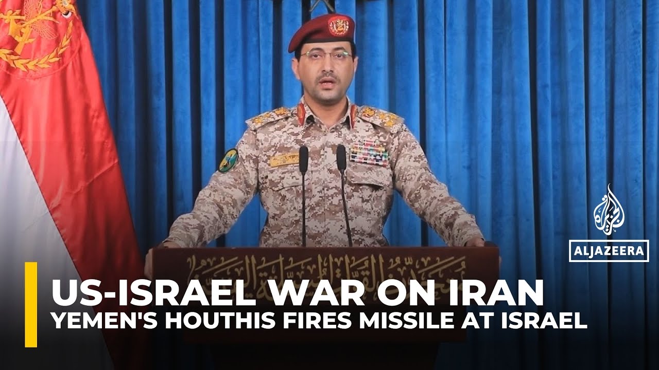 Yemen's Houthis launch second missile, drone assault on Israel as war with Iran intensifies