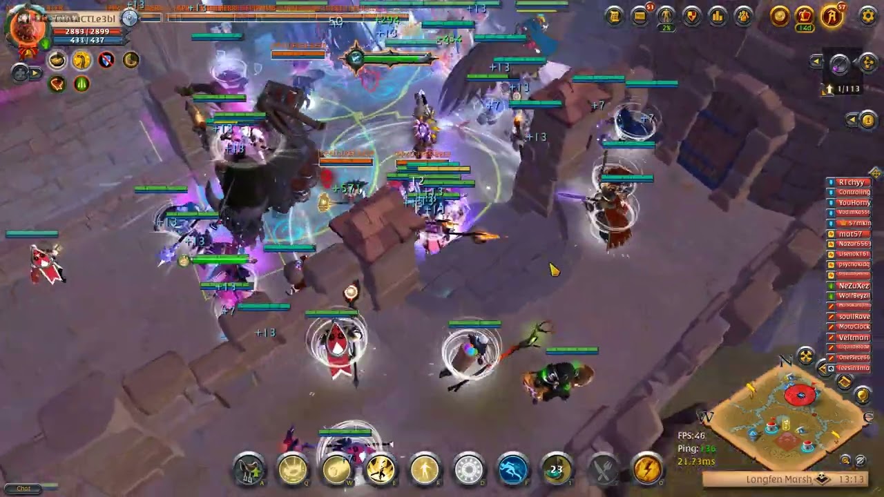 Albion Online WTYC vs Free Beer healer POV