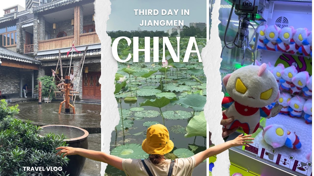 Day 3 in Jiangmen 🇨🇳 | Roasted Goose Feast & Lotus Pond Park Stroll [2025]