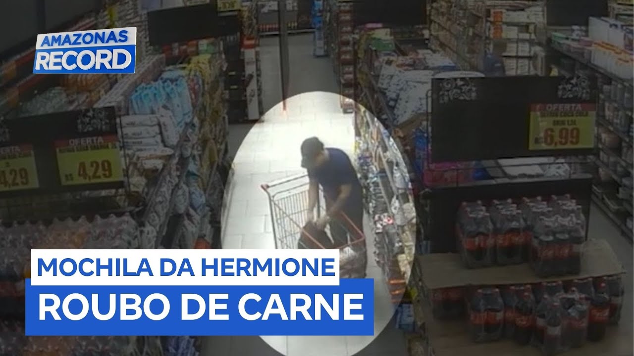 Jovem é preso após furtos em rede de supermercados em Manaus (AM)