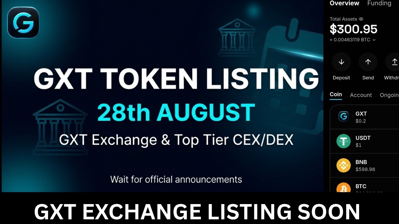 Последняя информация о проекте GXT Exchange, майнинге аирдропов, TGE и обновлениях по листингу на...