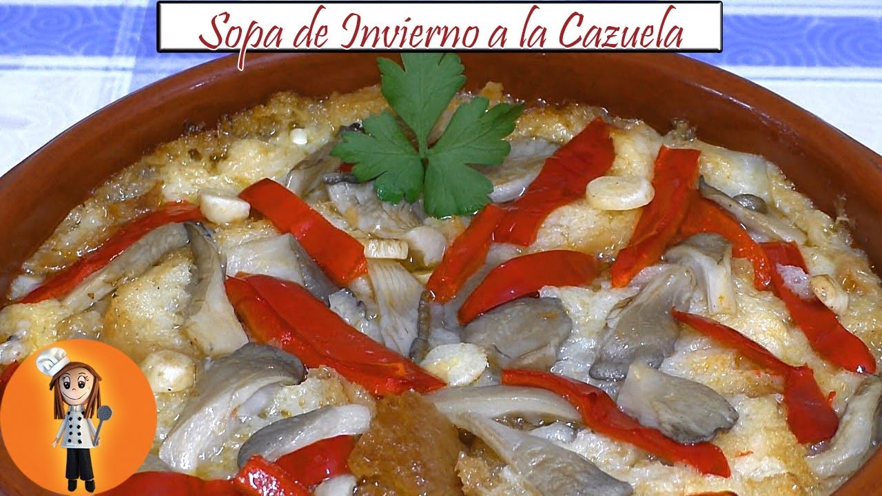 Sopa de Invierno a la Cazuela | Receta de Cocina en Familia