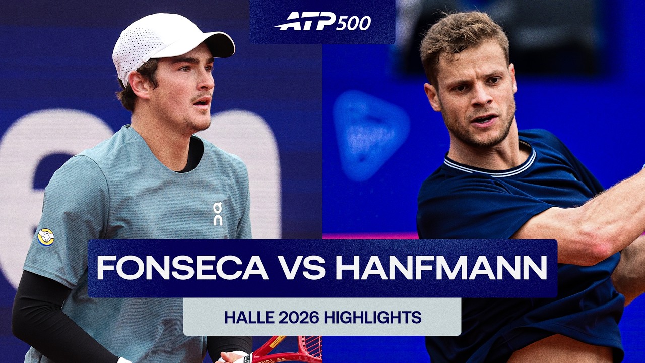 Joao Fonseca vs. Yannick Hanfmann Highlights | Halle 2026 Round 1