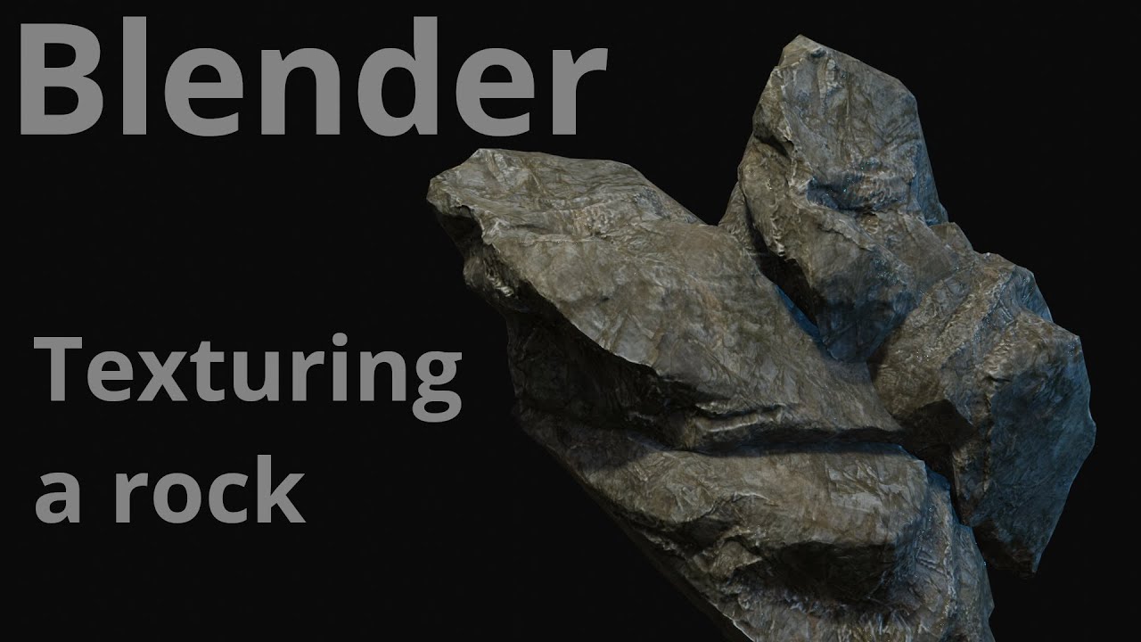 Blender: Texturing a rock