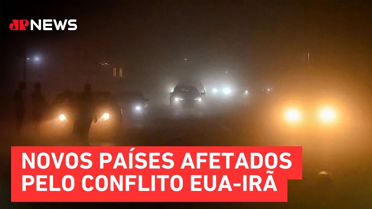 AGORA: Iraque sofre apagão total após escalada do conflito no Oriente Médio | TEMPO REAL