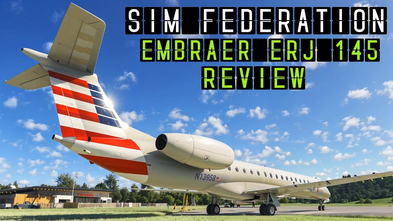 Sim Federation - Embraer ERJ 145 Payware Model Review | MSFS FS2020 | 4K