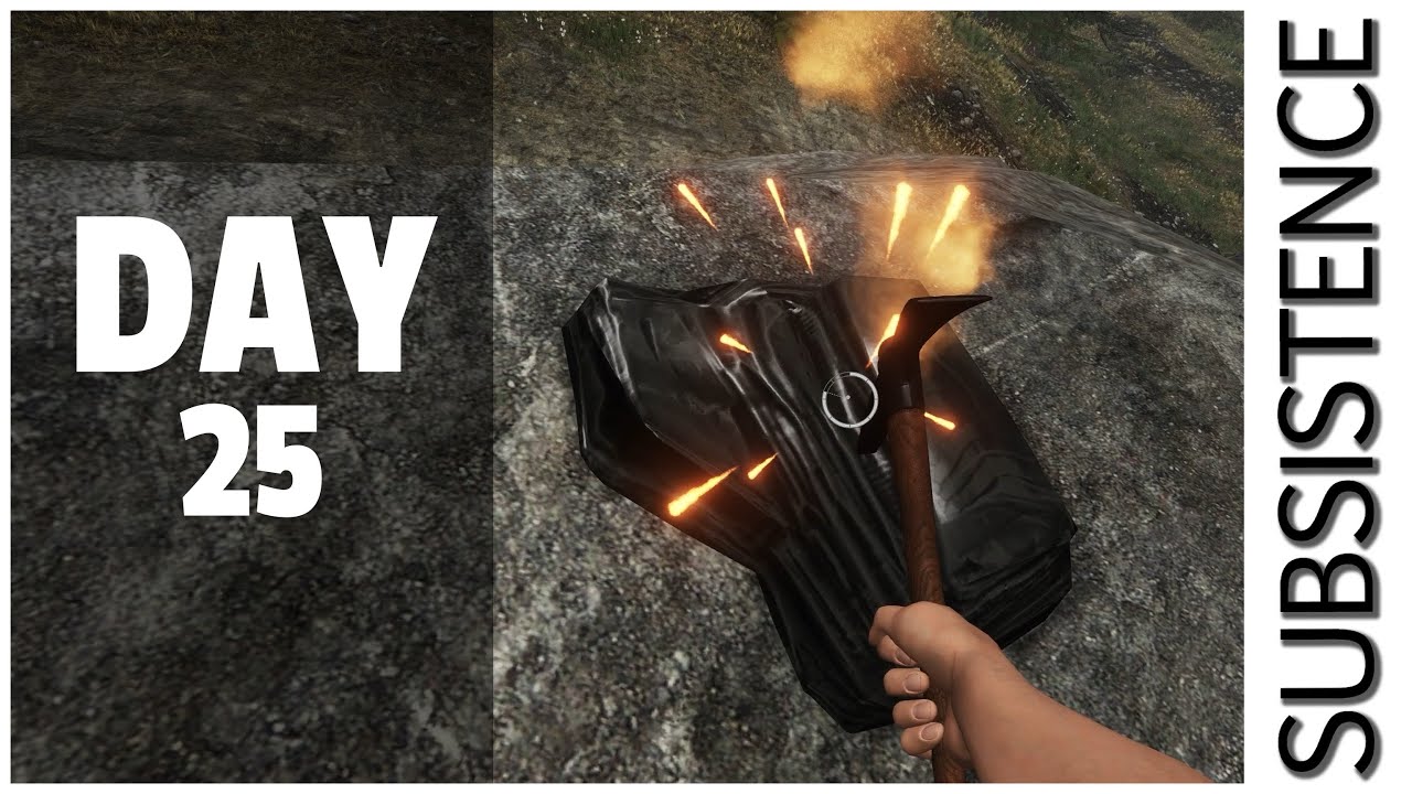 Looking for obsidian in Subsistence