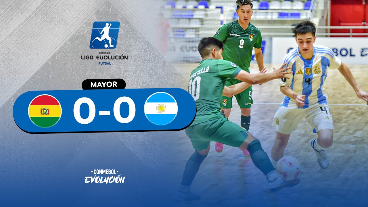 HIGHLIGHTS | BOLIVIA vs. ARGENTINA | CONMEBOL LIGA EVOLUCI&Oacute;N FUTSAL ZONA SUR - MAYOR