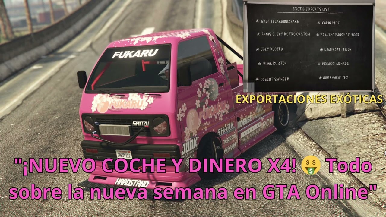 ¡NUEVO COCHE SHITZU Y DINERO X4! 🤑 Nueva semana en GTA Online