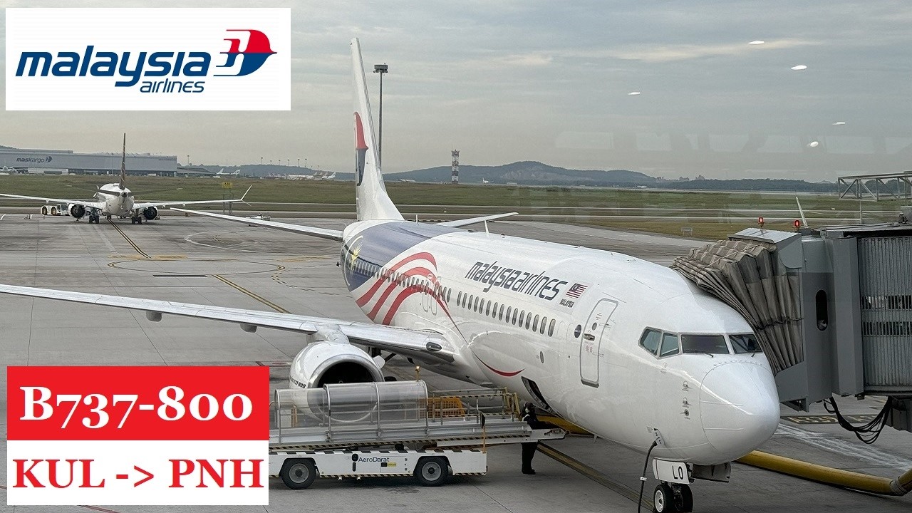 Inside Malaysia Airlines B737-800 Economy – KL to Phnom Penh - Trip Report #257