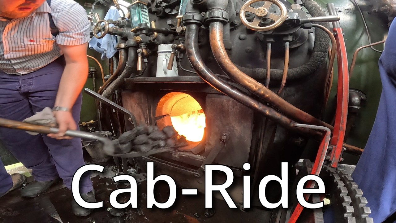 Cab-Ride at Kent and East Sussex Railway with Chris Vine of Peter’s Railway explaining.