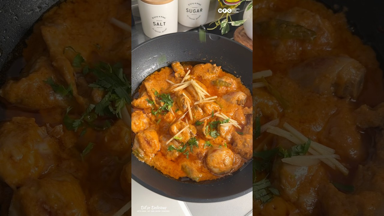 Afghani Chicken Karahi (restaurant style) 