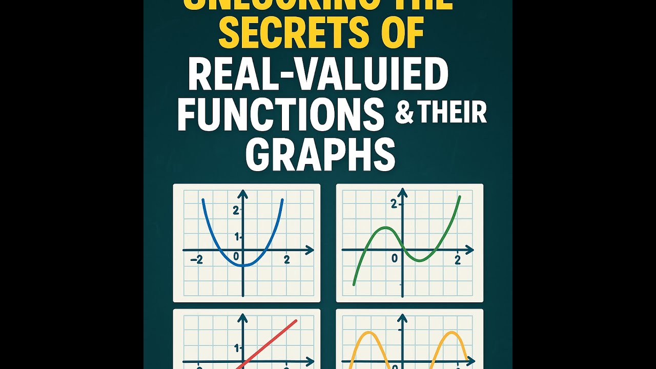 Functions of real variables and their graphs