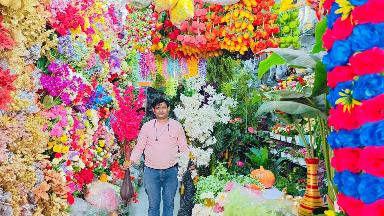 Chickpet Bangalore Wholesale Artificial Flowers&Event Decoration Items/Single Courier AVL/Shopping