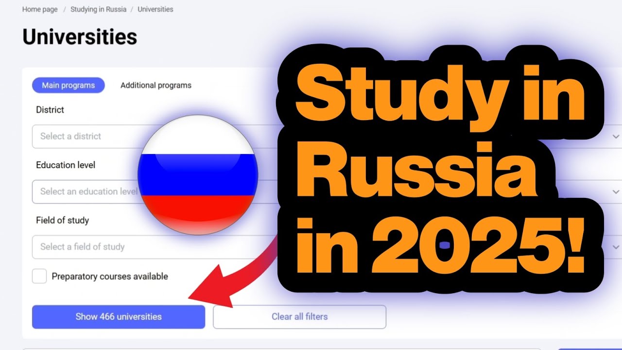 Как поступить в российские университеты иностранным студентам | Поступить в российский университет
