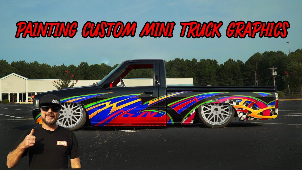 Painting Mike Finnegan's Mini Truck