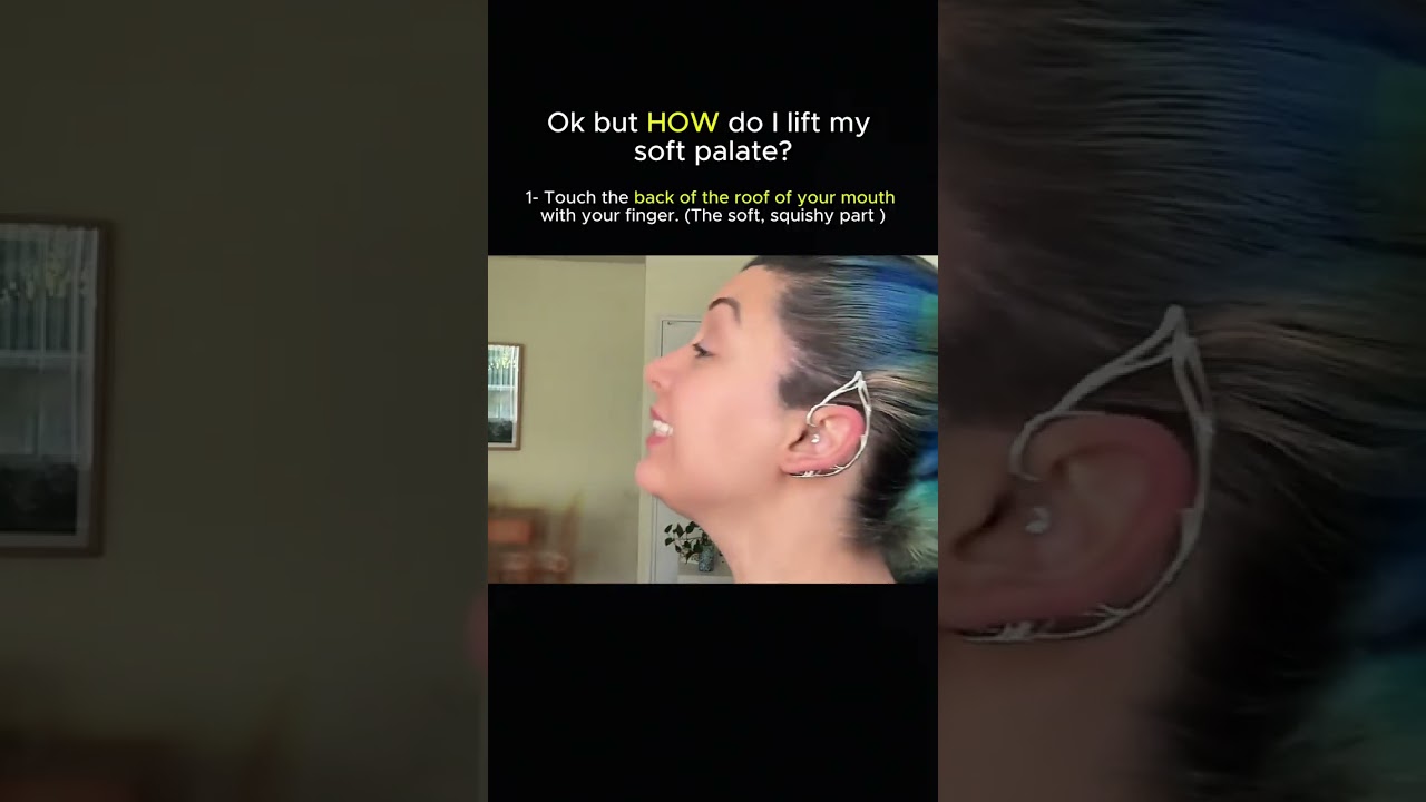 How to Lift your Soft Palate to Sing High Notes? easy vocal technique for an open & free voice