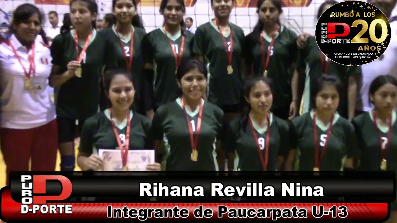 Paucarpata campeón de la categoría sub-13 de voley al vencer a Miraflores.
