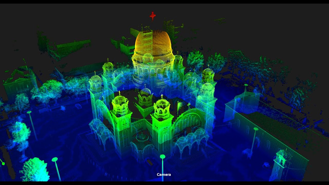 10' Scan at Agios Andreas cathedral in Patras Greece
