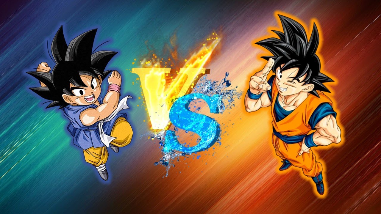 Goku(GT) vs Goku(DBS Manga) | Alternate Timeline