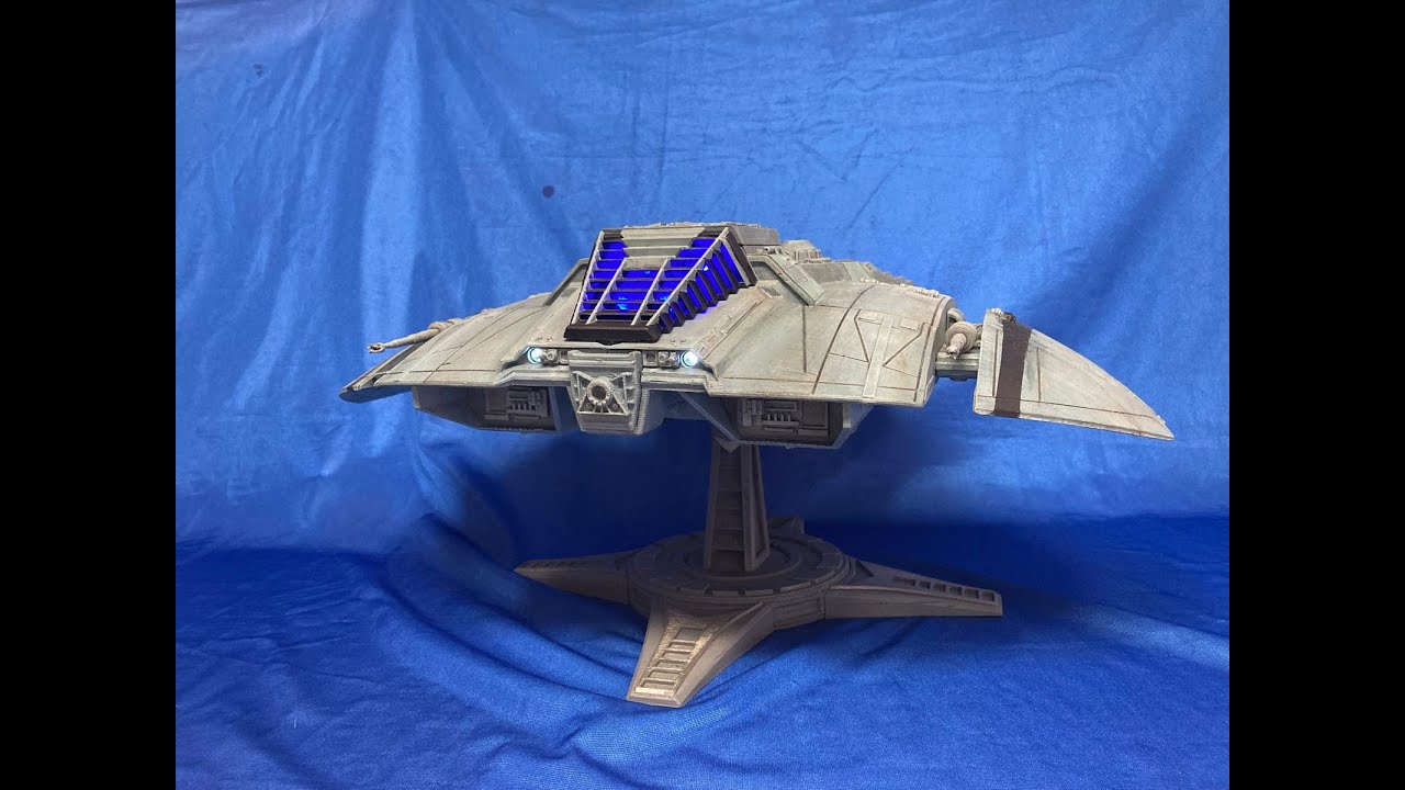 Battlestar Galactica - Cylon Raider -Tos 3.D.-